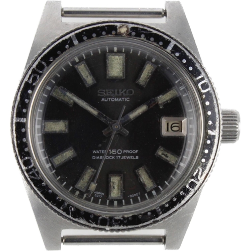 575 - Seiko 62 MAS big crown stainless steel cased gents automatic divers wristwatch, ref. 6217-8001, seri... 