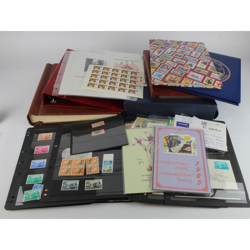 130 - Selection of countries in various albums / stockbooks / binders plus Year Packs, stamps on hagners. ... 