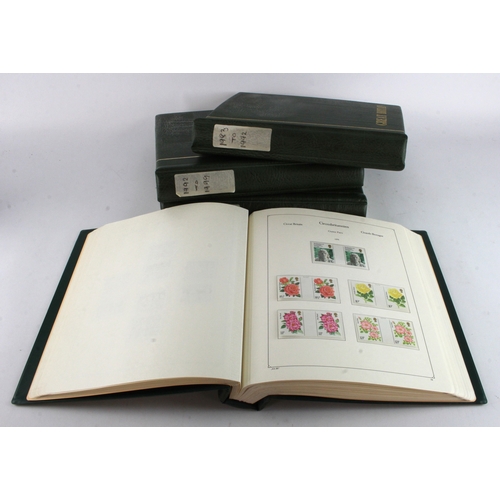 22 - GB - Gutter Pairs um collection housed in 4x green KaBe albums on special pages, stamps 1972-2006  (... 