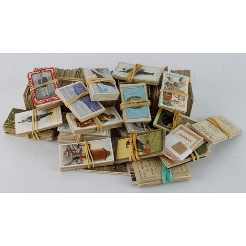 506 - Box containing approx 1100 Cigarette Cards, all Overseas issues incl Wills (Scissors, Pirate, Austra... 