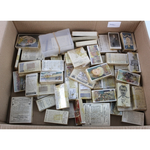 511 - Box of approx of what appears to be 75 complete sets of cards (not checked) of tobacco issues, Phill... 