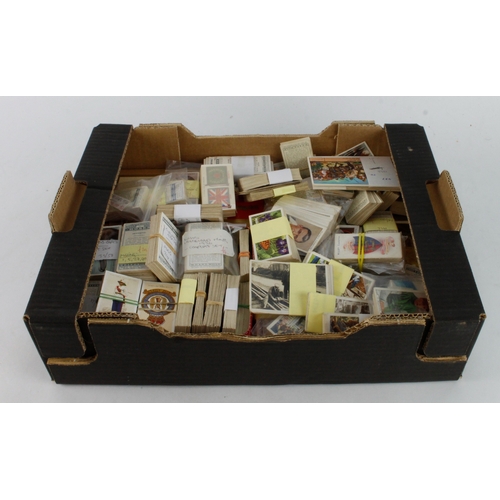 513 - Box of assorted Cigarette Cards - mixture of sets/part sets and loose (Large Qty.)