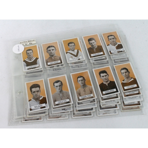 516 - British American Tobacco - Footballers set 3, complete set in pages mainly G - VG, cat value £300