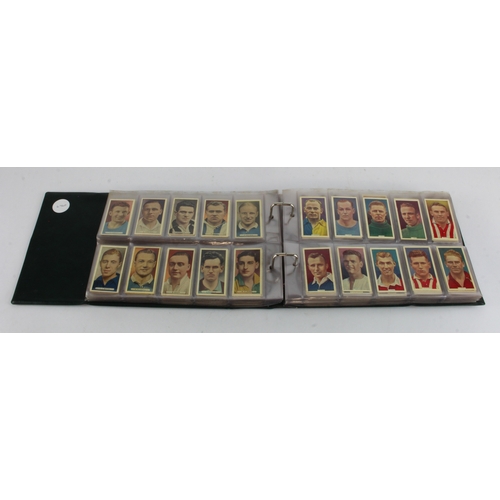 570 - Football, modern album containing approx 18 complete sets + part set, all cigarette issues, includes... 