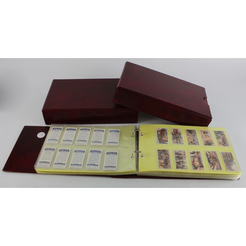 612 - Ogden, approx 42 complete sets contained in 3 modern albums, better noted, cat value approx £5100, m... 