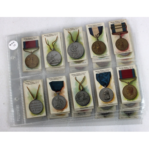 635 - Taddy - British Medals & Decorations, part set 49/50 (missing no.1) mixed condition mainly G or bett... 