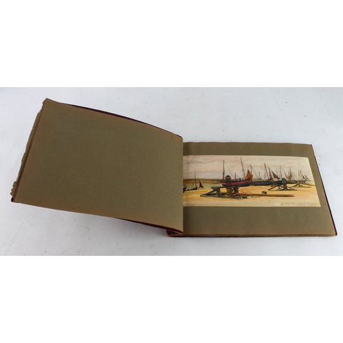 678 - Album. An album containing a collection of twenty-four watercolours, by H. J. Reynolds (1885-1977), ... 