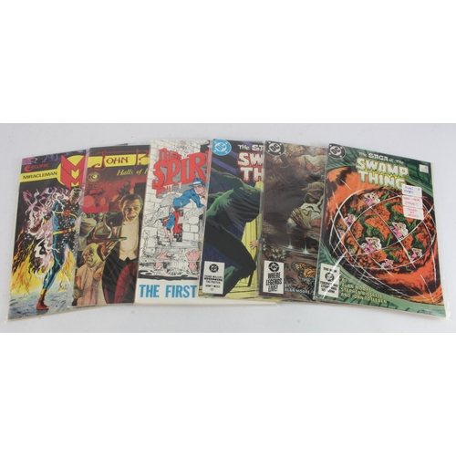 720 - Artist Signed Comics. A group of six comics, each signed inside by the artist, comics comprise Saga ... 