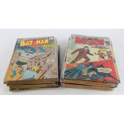 731 - Batman Comics. A collection of forty Batman Comics between nos. 159 & 202, pub. DC Comics, circa 196... 