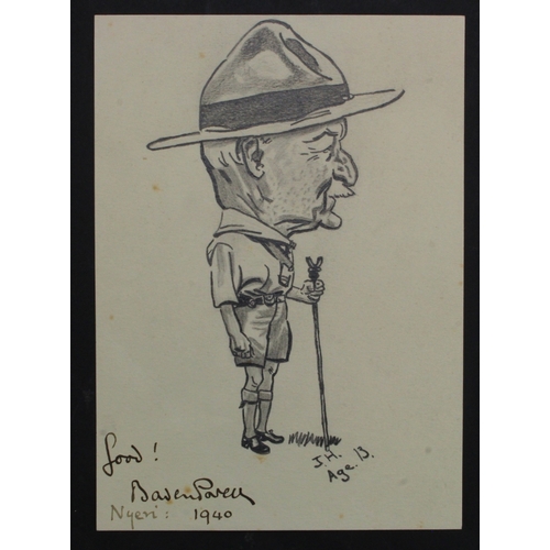 755 - Baden Powell (Robert, 1857-1941, Lieutenant-General in the British Army & founder of the Scouts). An... 