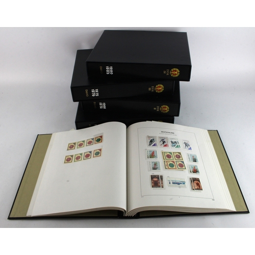 77 - East Germany (DDR) collection with stamps 1949 to 1990, mint and used, housed in 5x Special Davo Alb... 