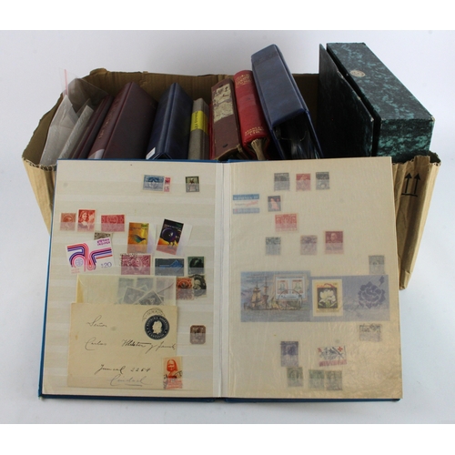 89 - General lot of World stamps and Covers in 9x albums / stockbooks, boxfile and loose. Duplicated 1950... 