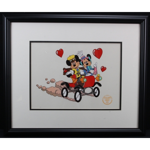 918 - Walt Disney Company Sericel. 60th anniversary edition animation cell serigraph (2004). Titled Nifty ... 