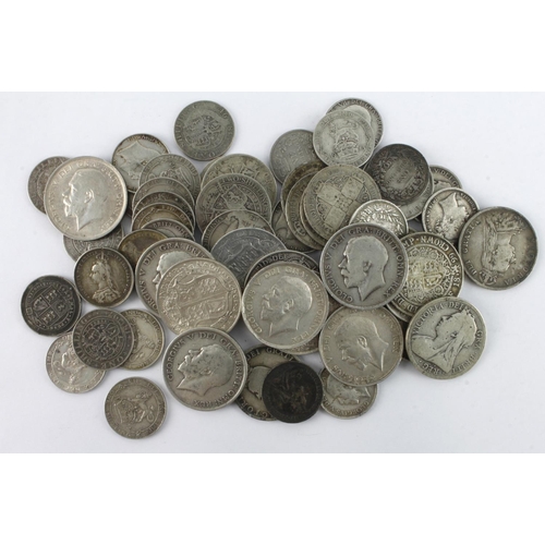 1000 - GB Pre-1920 Silver Coins, 472g.