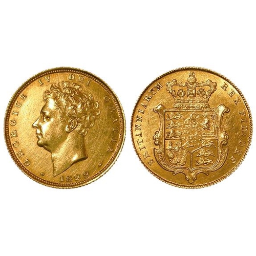 121 - Sovereign 1829 EF, hairlines.