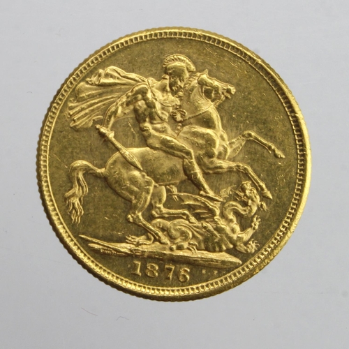 194 - Sovereign 1876m GVF