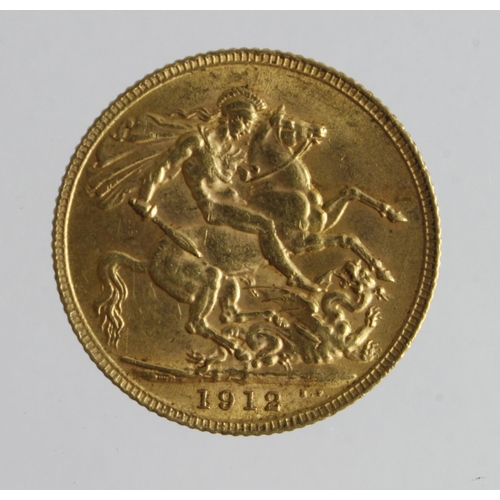 243 - Sovereign 1912, S.3996, nEF (David Fayers Collection)