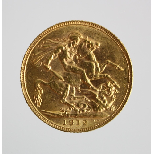 244 - Sovereign 1912, S.3996, nEF (David Fayers Collection)