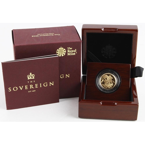 300 - Sovereign 2018 Proof FDC boxed as issued