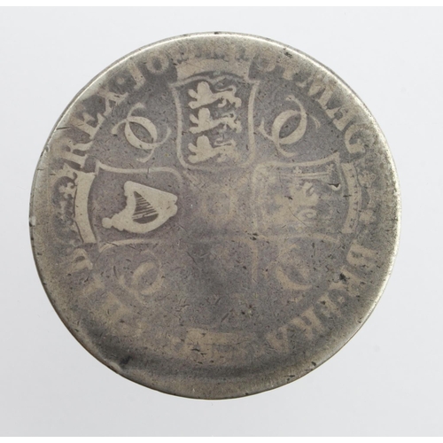 339 - Crown 1684 T.Sexto, S.3359, slightly off-centre Fair.