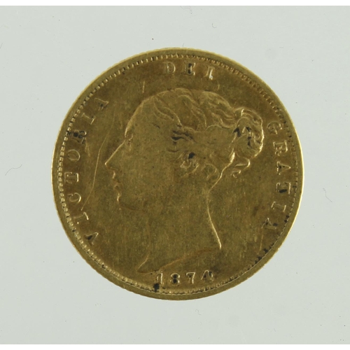 41 - Half Sovereign 1874 GF