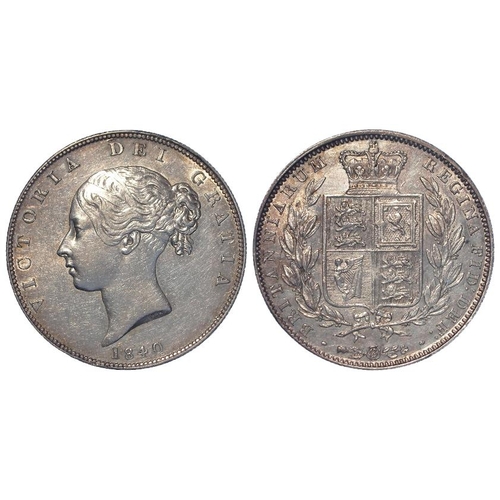 475 - Halfcrown 1840 nEF