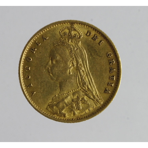 48 - Half Sovereign 1887 Jubilee, S.3869, VF (David Fayers Collection)