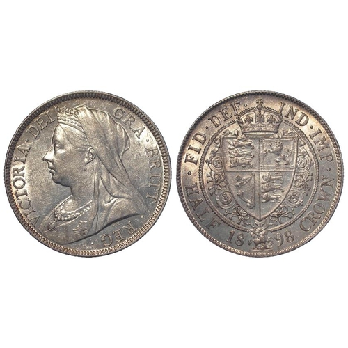 482 - Halfcrown 1898 EF/GEF