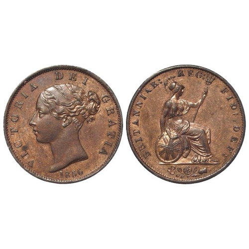 509 - Halfpenny 1856 EF (David Fayers Collection)