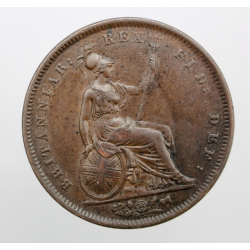 521 - Penny 1826 EF/aEF (David Fayers Collection)