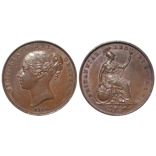 522 - Penny 1841 GEF/EF (David Fayers Collection)