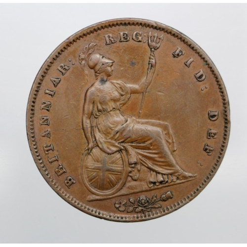 523 - Penny 1845 GVF (David Fayers Collection)