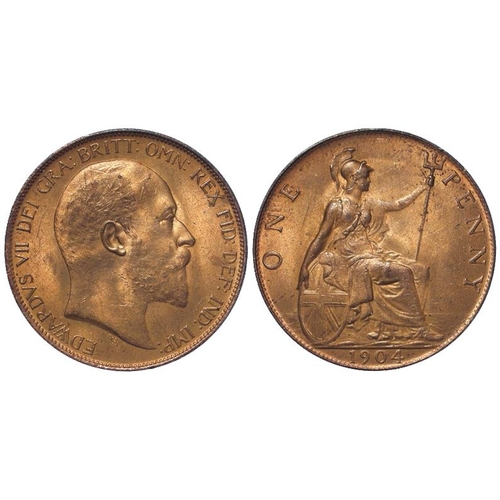 531 - Penny 1904 AU with lustre.