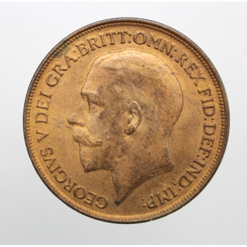 535 - Penny 1913 aUnc with some lustre (David Fayers Collection)