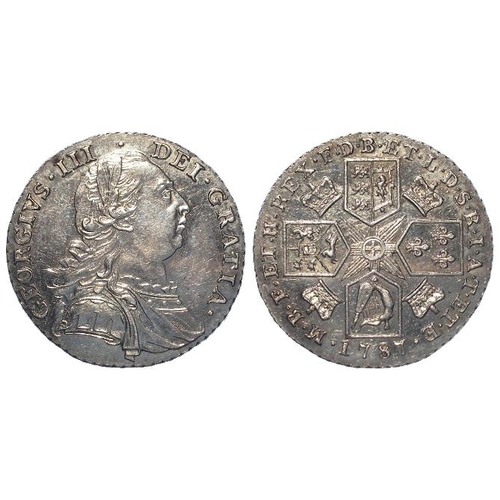 558 - Shilling 1787 