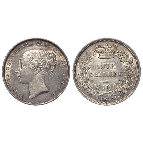 559 - Shilling 1846 nEF (David Fayers Collection)