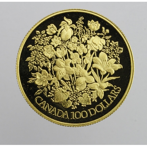 636 - Canada Hundred Dollars 1977 Proof aFDC