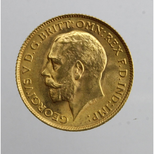 85 - Half Sovereign 1912 aUnc