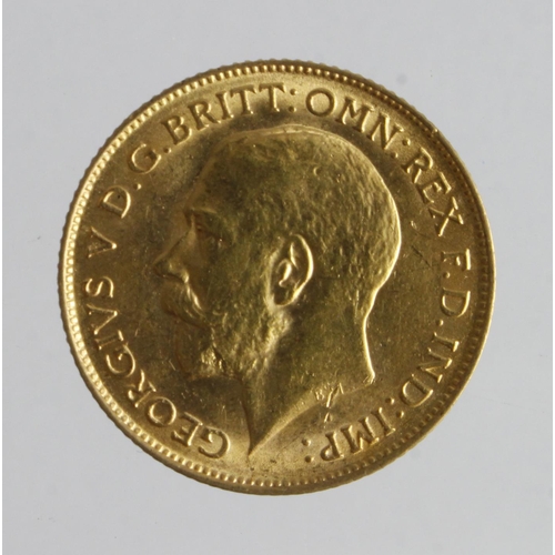 89 - Half Sovereign 1913 cleaned nEF (David Fayers Collection)