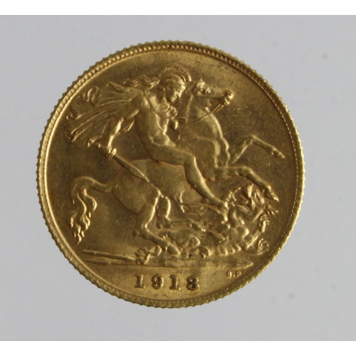 91 - Half Sovereign 1913 GVF (David Fayers Collection)