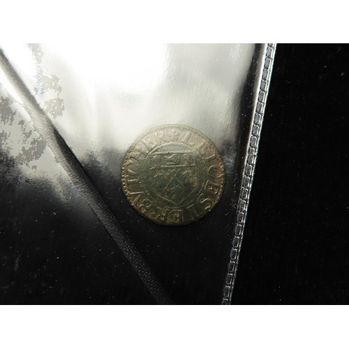 1200 - Token, 17thC: Leicester, William Spencer Halfpenny, N.2845(obverse only), BW.52, Fine. Ex DNW (Noona... 