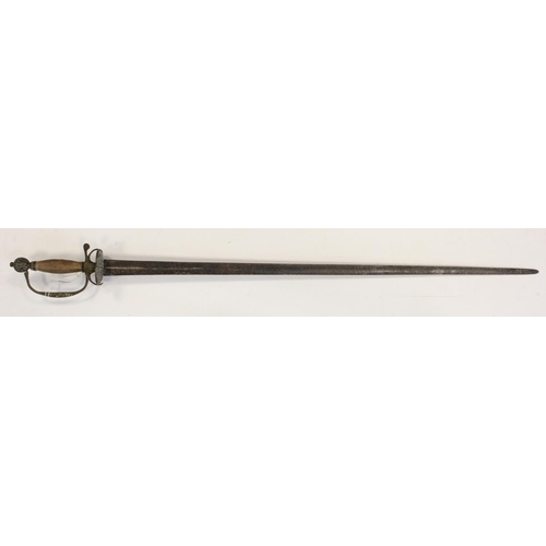 106 - Sword early 18th century Continental Rapier.