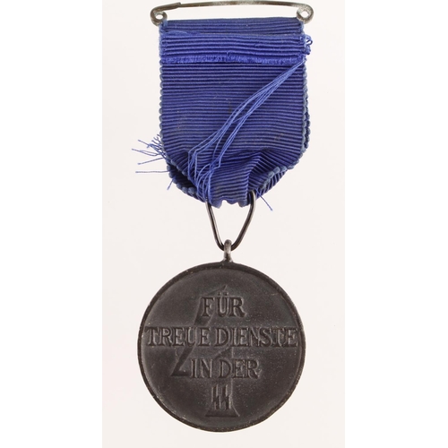 1073 - German SS LS & GC medal for 4 years service.