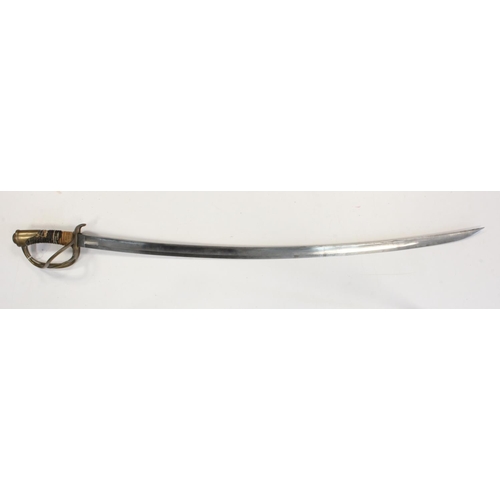 112 - United states model 1840 cavalry sword by friedrich horster of solingen, circa 1860s, with 36 in. si... 