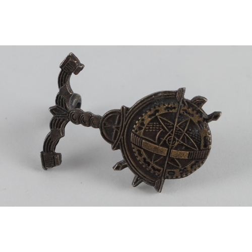 147 - Badge a silver marked Popskis Private Army cap badge, probably made on campaign.