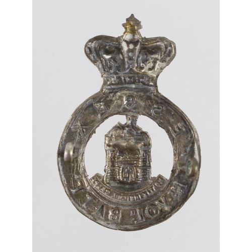 148 - Badge a Victorian Essex Regiment 1st Volunteer Battalion cap badge.