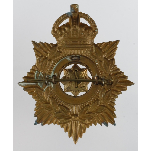 274 - Helmet Plate - Cheshire Regiment KC O/R's