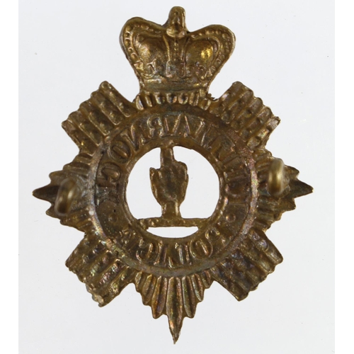 285 - Kilmarnock Police Victorian cap badge.