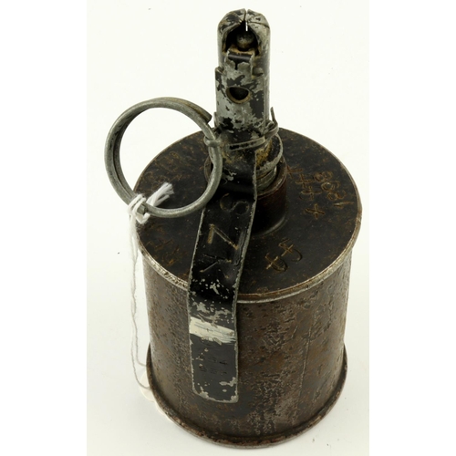 360 - Russian RG42 hand grenade deactivated.