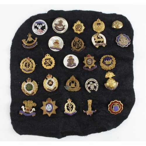 381 - Sweetheart badge collection - incl enamel, gilt, etc  (25)